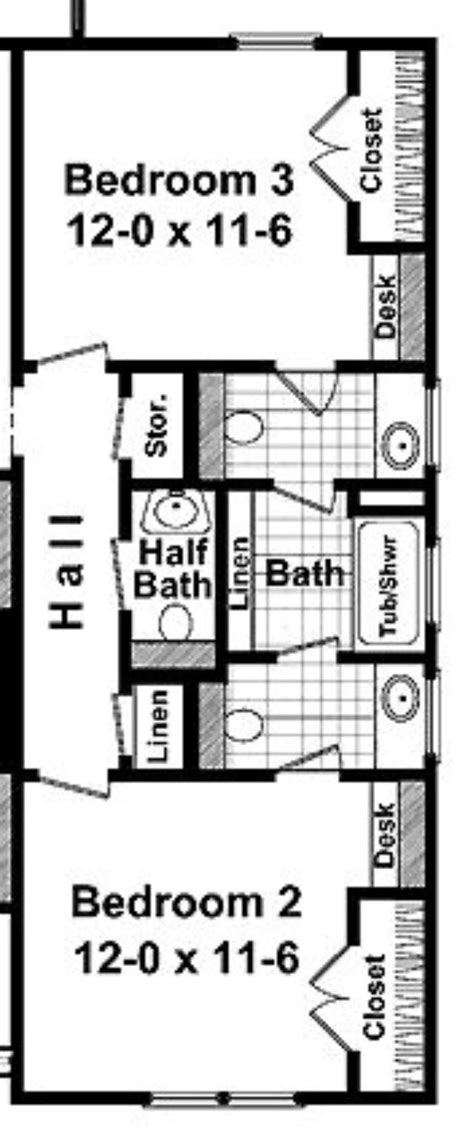 Modern jack and jill bathroom layout - igtews