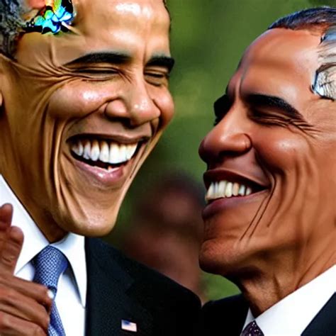 obama laughing at 9 / 1 1 twin towers | Stable Diffusion | OpenArt