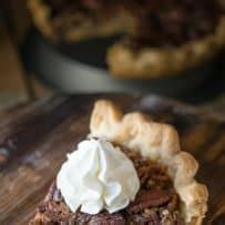 Bourbon Pecan Pie - Culinary Ginger