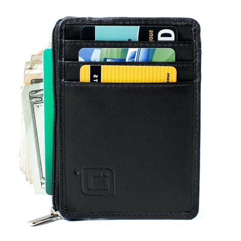 ID STRONGHOLD RFID Front Pocket Wallet Mini Wallet