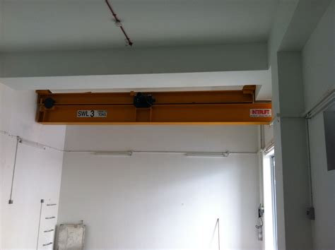 Monorail & Retractable Crane System - Interlift