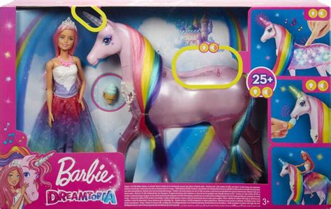 Barbie Dreamtopia Magical Lights Unicorn and Doll - R Exclusive | Toys R Us Canada