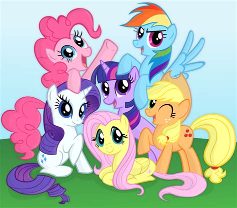 The Mane 6 | My Little Pony Adventure Of Friendship Wiki | FANDOM ...