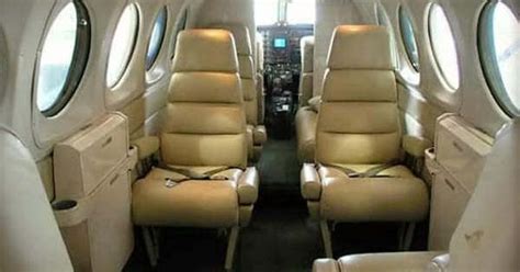 The King Air 200 has the same size cabin as a MIdsize jet..