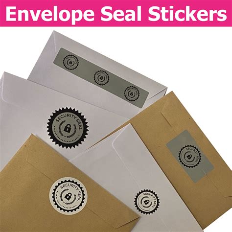 Security Seal Stickers - Perfect for a wide range of packaging