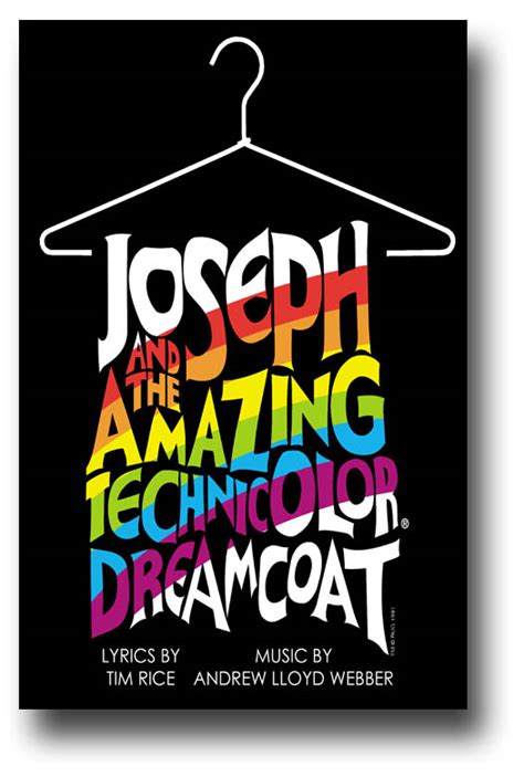 Joseph and the Amazing Technicolor DreamCoat Poster Broadway Musical ...