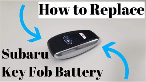 2014 subaru crosstrek key fob battery replacement - josephine-lehmberg