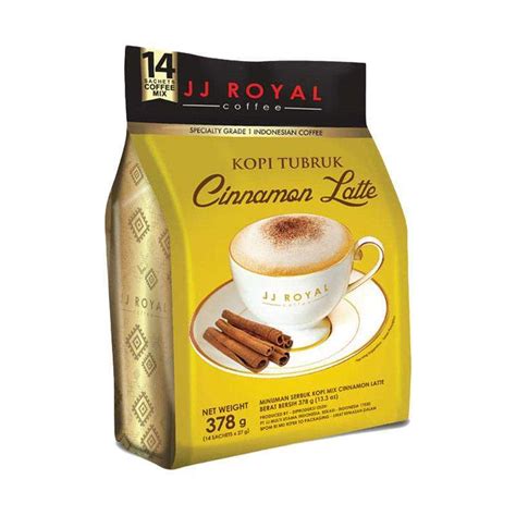 Jual JJ Royal Kopi Tubruk Cinnamon Latte [14 Sachets/ Kemasan Bulk Bag] di Seller Dede ...