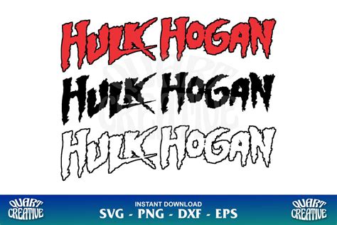 Hulk Hogan SVG - Gravectory