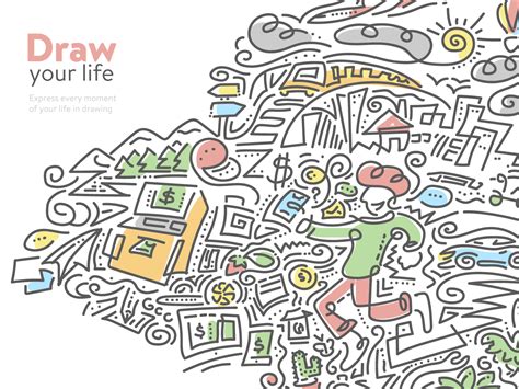 Draw your life by Hyper / Agencia Creativa on Dribbble