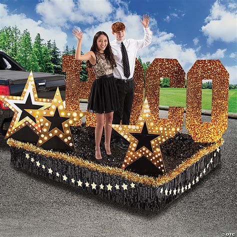 Gold Homecoming Parade Float Decorating Kit – 17 Pc. | Oriental Trading