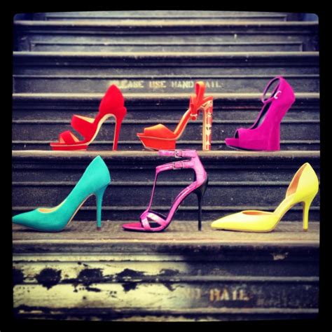 A Spectrum of Shoes What color appears most in your shoe closet ...