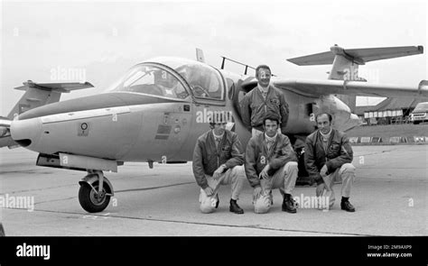 Austrian Air Force - SAAB 105O, of the 'Karo AS' aerobatic team, with ...