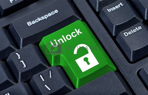 Button keypad unlock with padlock icon. Royalty Free Stock Image ...