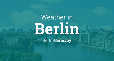 Weather for Berlin, Germany