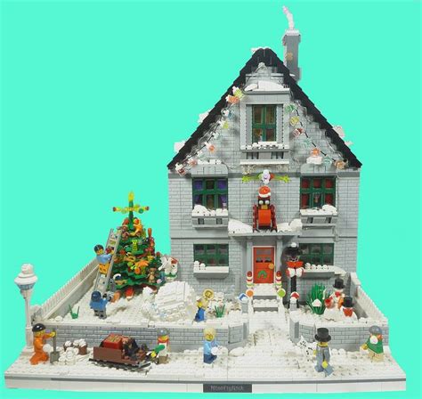 Christmas House | Lego christmas, Lego winter, Christmas house