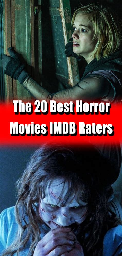 The 20 Best Horror Movies IMDB Raters - 3 SECONDS