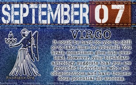 September 7 Zodiac Horoscope Birthday Personality - SunSigns.Org