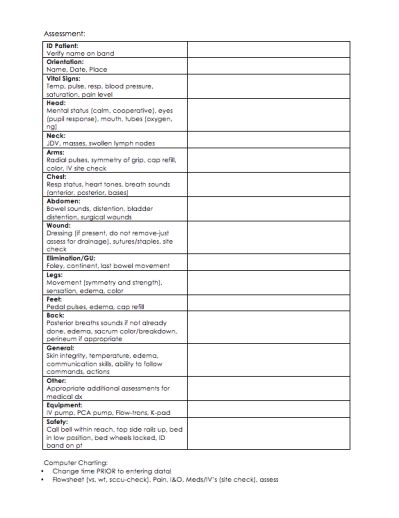 nursing assessment cheat sheet | Home health nurse, Nursing school clinicals, Nursing school tips