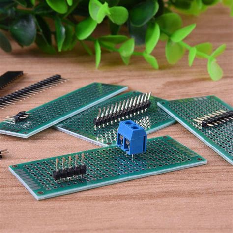 30 Pcs Double Sided PCB Board Prototype Kit 4 Sizes Circuit Board with 20 P A5G9 | eBay
