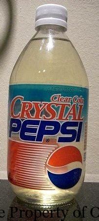 crystal pepsi bottle | Yello80s