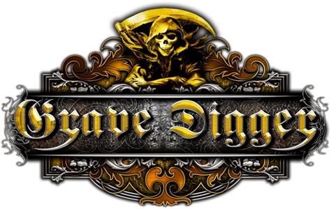 Grave Digger Logo Medal - Grave Digger Band Logo Png