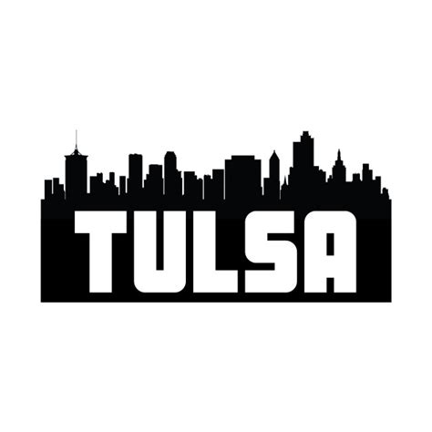 Oklahoma City Skyline Silhouette at GetDrawings | Free download