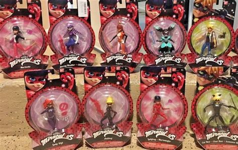 11 Miraculous Ladybug Action Figure Dolls LADY WIFI CAT NOIR PUPPETEEIR LADY N #ZagHeroez ...