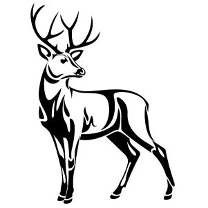 Buy DeerSilhouette Deer Svg Png files