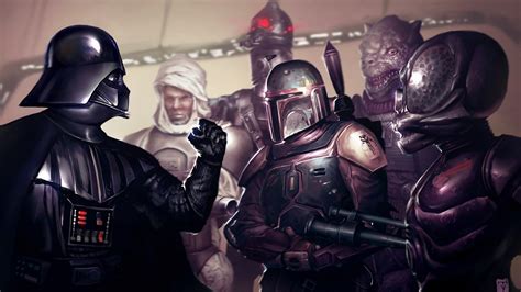 Wallpaper : Star Wars, Darth Vader, Boba Fett, bounty hunter, comics, clothing, Dengar, Bossk ...