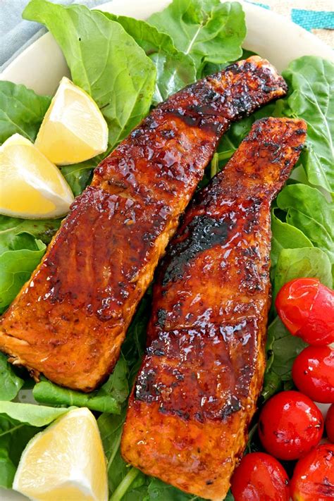 10-Minute Honey Soy Glazed Salmon - Foxy Folksy