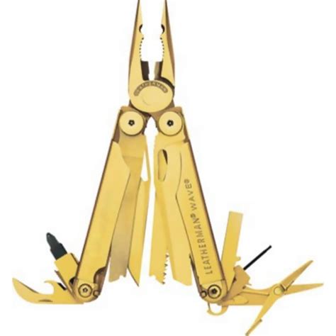 LEATHERMAN ' WAVE ' LIMITED EDITION 24K GOLD PLATED MULTITOOL *BRAND NEW*