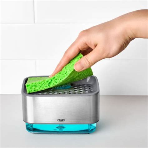 Soap Dispensing Sponge Holder