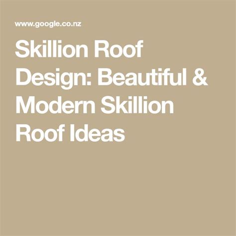 Skillion Roof Design: Beautiful & Modern Skillion Roof Ideas | Habitus ...