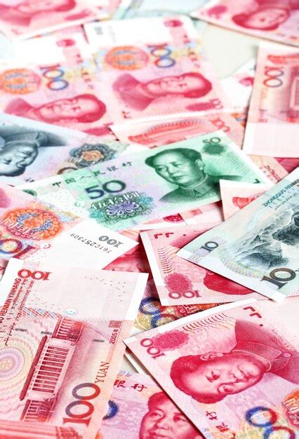 Premium Photo | Chinese yuan banknotes close up