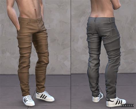 Chino Jeans - Darte77 | Custom Content for TS4 | Sims 4 men clothing, Chino jeans, Sims 4 male ...