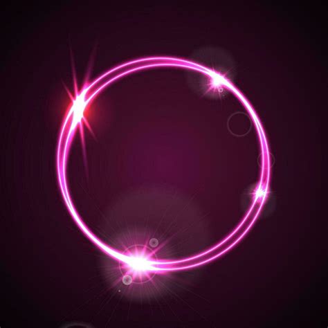 Glowing purple neon vector ring shiny template design 26224651 Vector Art at Vecteezy