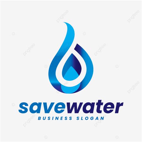 Save And Safe Every Water Drop Logo Template, Water Drops, Save Water ...