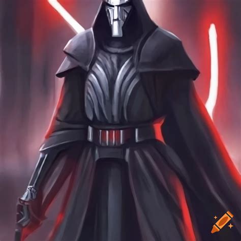 Depiction of the sith emperor vitiate on Craiyon