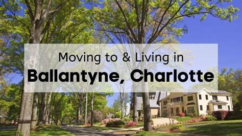 Ballantyne - Charlotte Neighborhood | 🏆 Living in Ballantyne, Restaurants, Things to Do, Map ...