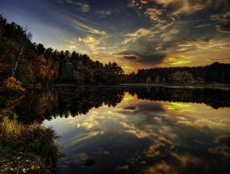 Autumn Sunset 2 Photograph by Thomas Young - Fine Art America