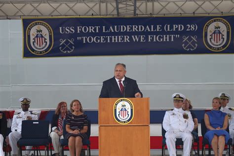 USS Fort Lauderdale (LPD 28) Commissions