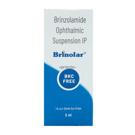 Brinolar 1 % Eye Drops - Uses, Dosage, Side Effects, Price, Composition ...