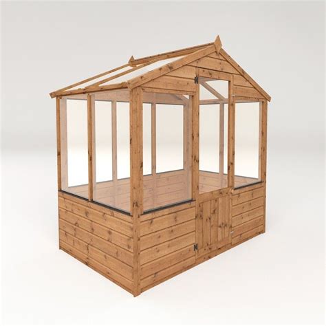 Mercia Traditional Greenhouse 4x6 - One Garden