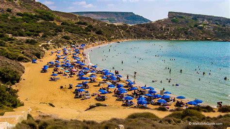 Malta sandy beaches an ample choice for your enjoyment