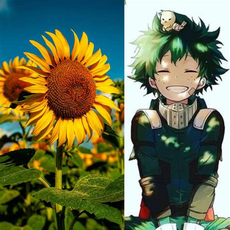 Anime Characters as Summer Flowers | Anime Amino