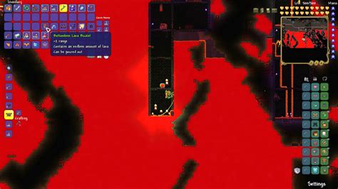 How to get Bottom Lava Bucket - Terraria 1.4 - YouTube