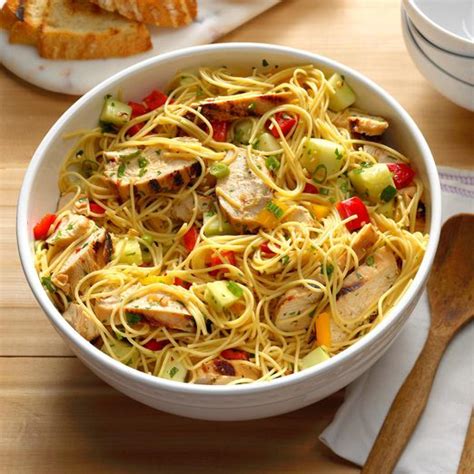 Angel Hair Pasta Salad Recipe: How to Make It | Taste of Home