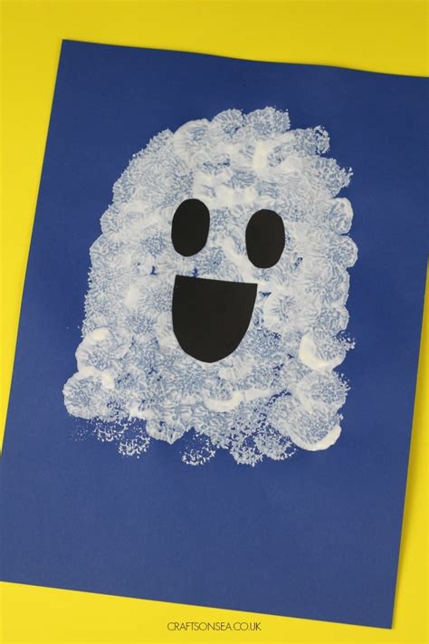 Easy Ghost Craft for Kids - Crafts on Sea