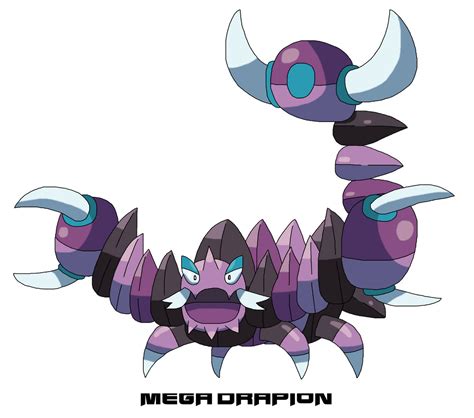 Mega Drapion (Drapion's Mega Evolution) by ericgl1996 on DeviantArt